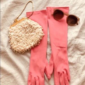 Vintage ladies evening gloves
